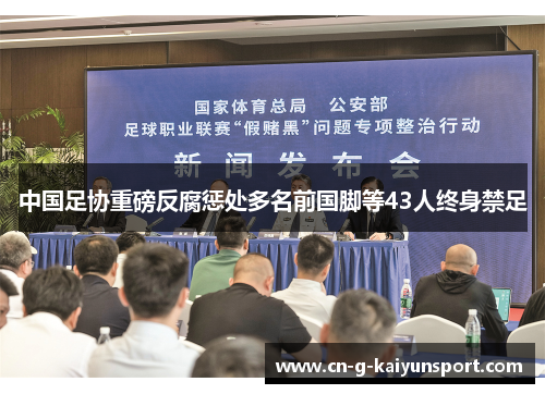 中国足协重磅反腐惩处多名前国脚等43人终身禁足